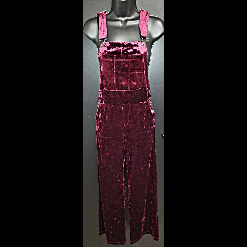 Crushed Velvet Jumpsuit
